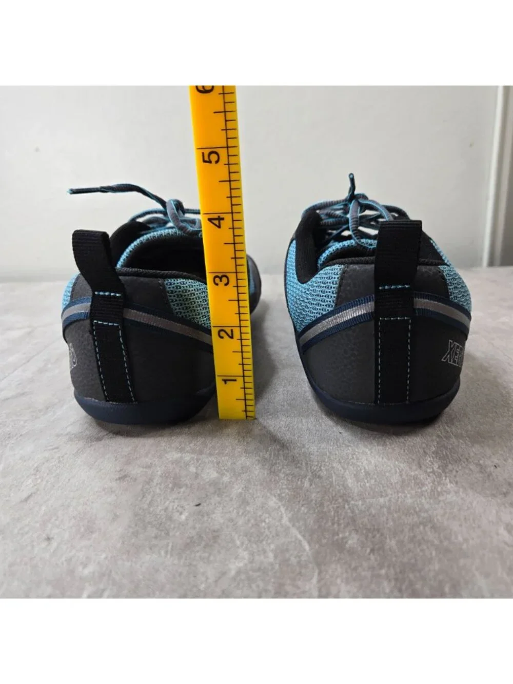 Xero Athletic Sneakers 10.5 Blue Gray Sporty Minimalist Barefoot Running Shoes